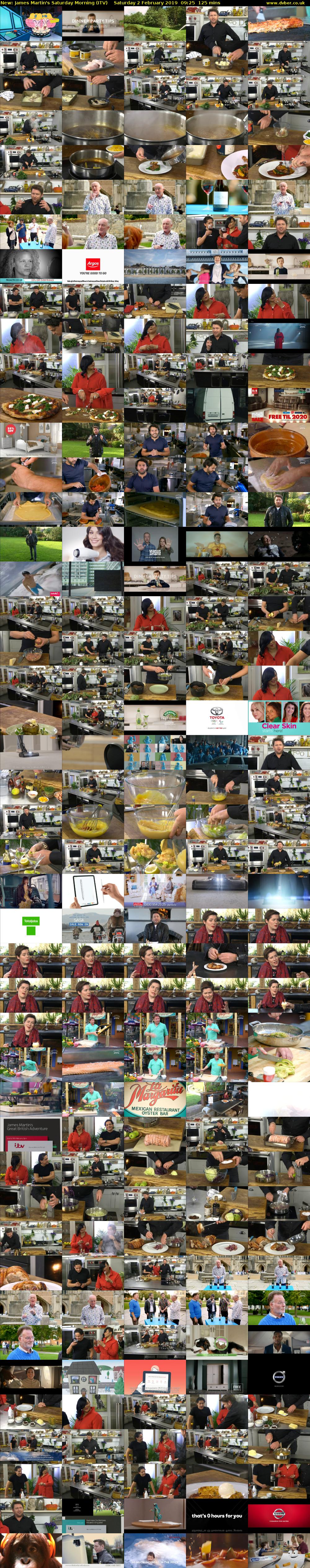 James Martin's Saturday Morning (ITV) Saturday 2 February 2019 09:25 - 11:30