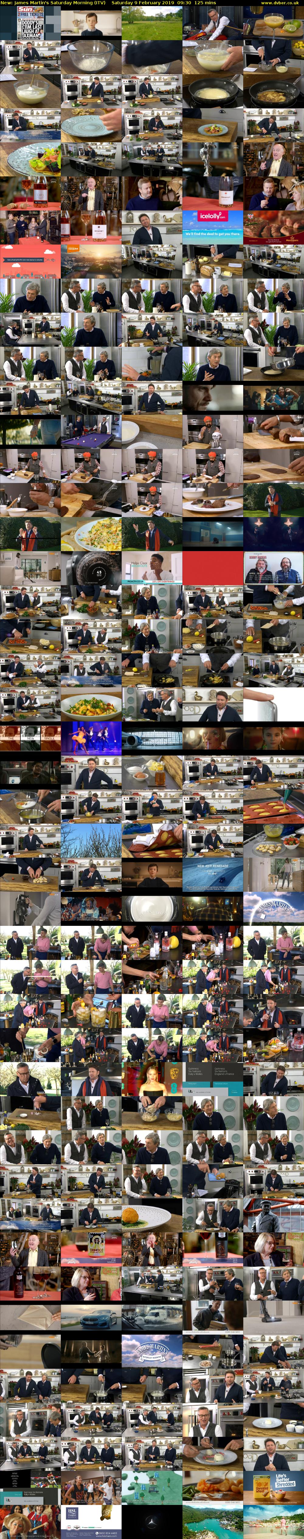 James Martin's Saturday Morning (ITV) Saturday 9 February 2019 09:30 - 11:35