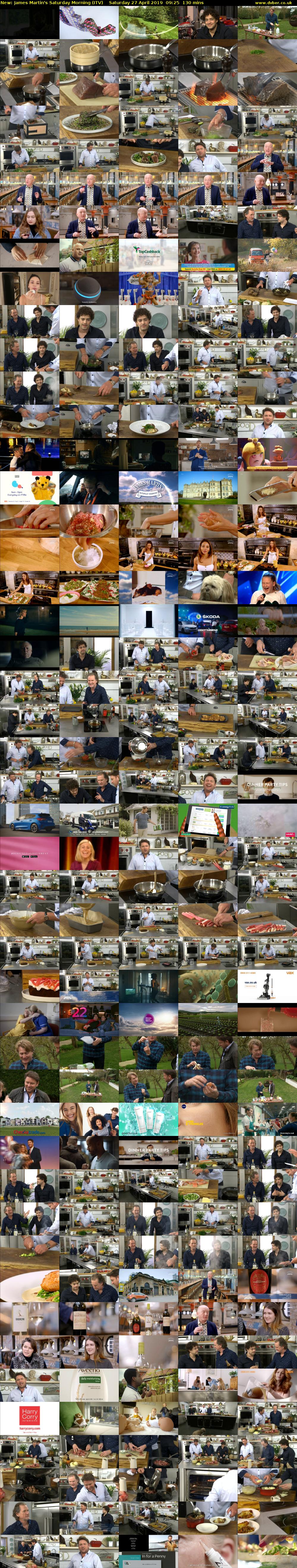 James Martin's Saturday Morning (ITV) Saturday 27 April 2019 09:25 - 11:35