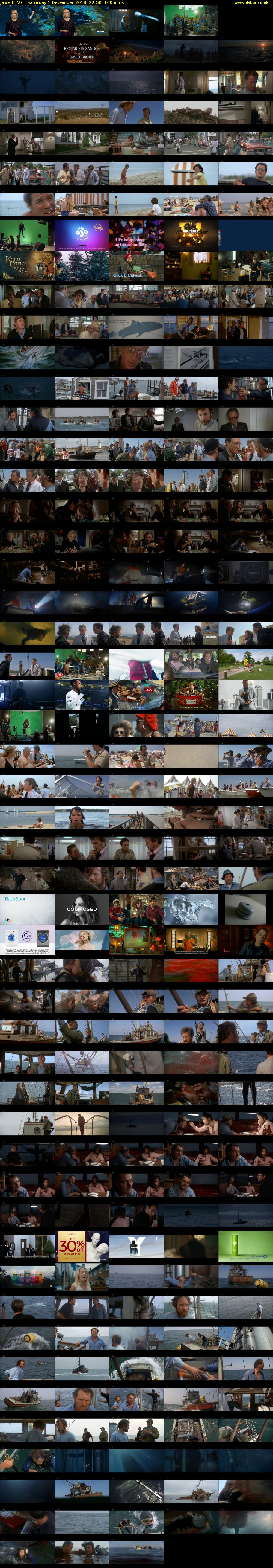 Jaws (ITV) Saturday 1 December 2018 22:50 - 01:10