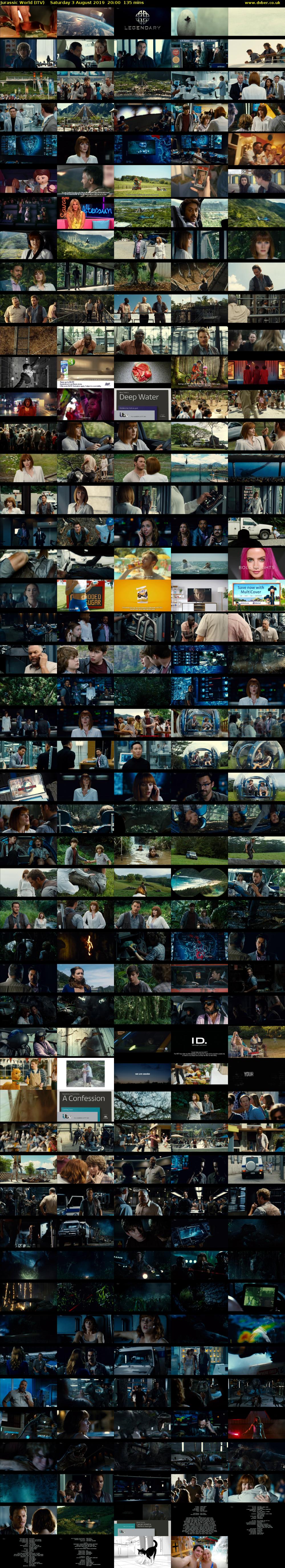 Jurassic World (ITV) Saturday 3 August 2019 20:00 - 22:15