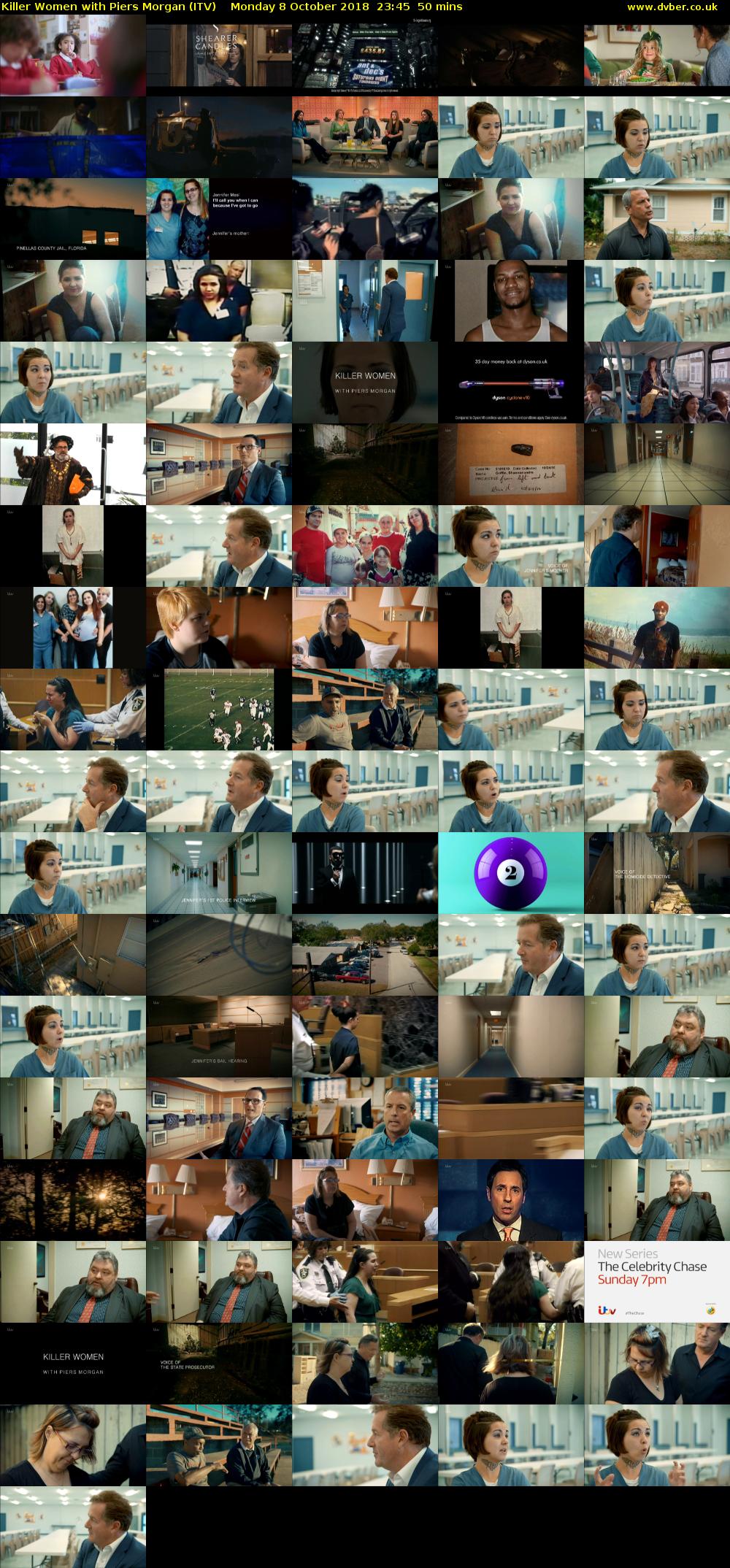 Killer Women with Piers Morgan (ITV) Monday 8 October 2018 23:45 - 00:35