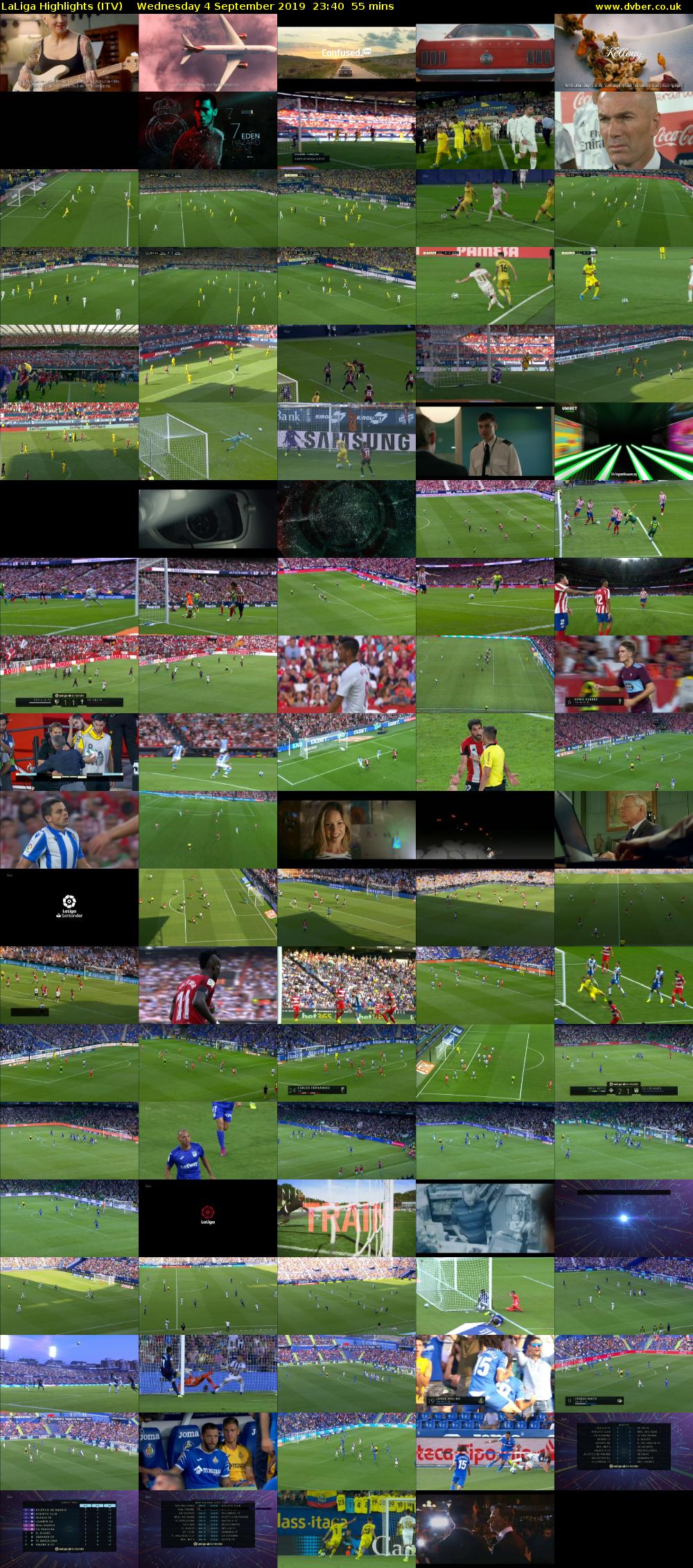 LaLiga Highlights (ITV) Wednesday 4 September 2019 23:40 - 00:35