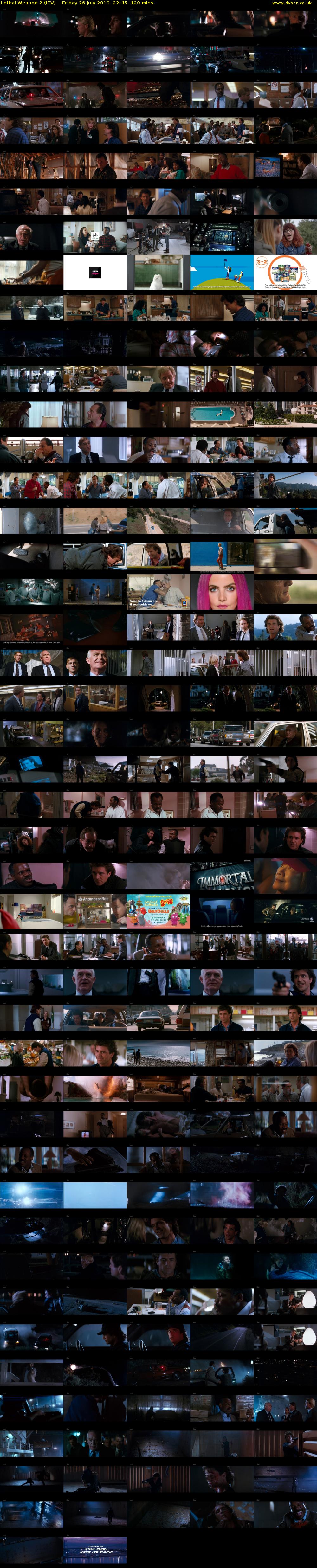 Lethal Weapon 2 (ITV) Friday 26 July 2019 22:45 - 00:45