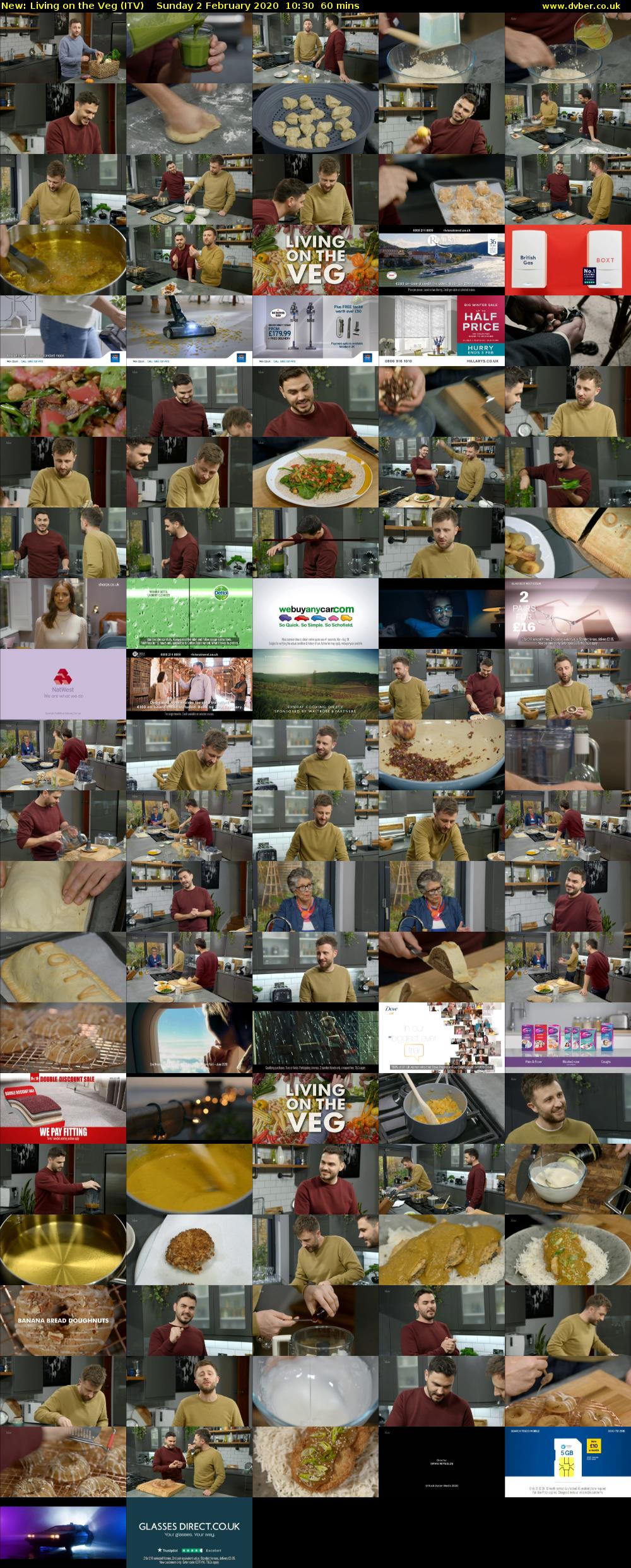Living on the Veg (ITV) Sunday 2 February 2020 10:30 - 11:30