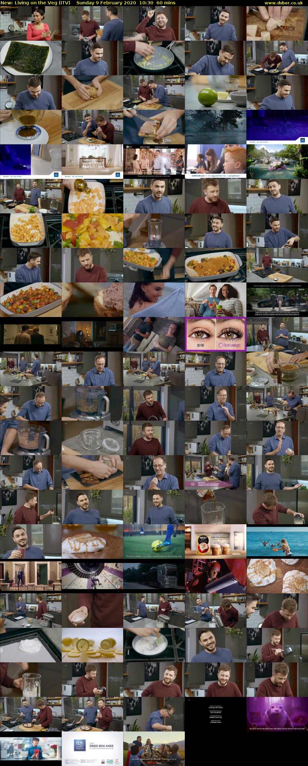 Living on the Veg (ITV) Sunday 9 February 2020 10:30 - 11:30