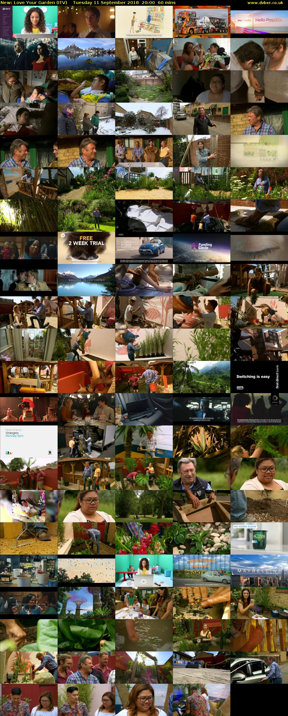 Love Your Garden (ITV) Tuesday 11 September 2018 20:00 - 21:00