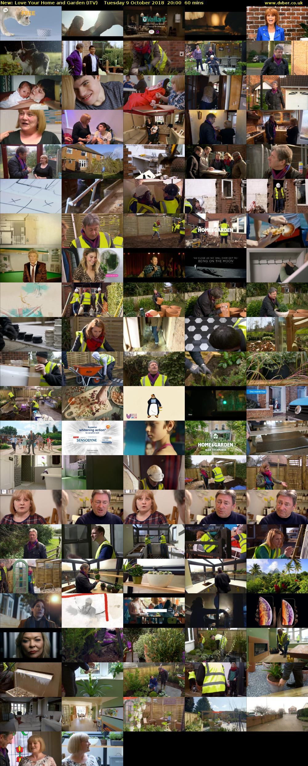 Love Your Home and Garden (ITV) Tuesday 9 October 2018 20:00 - 21:00