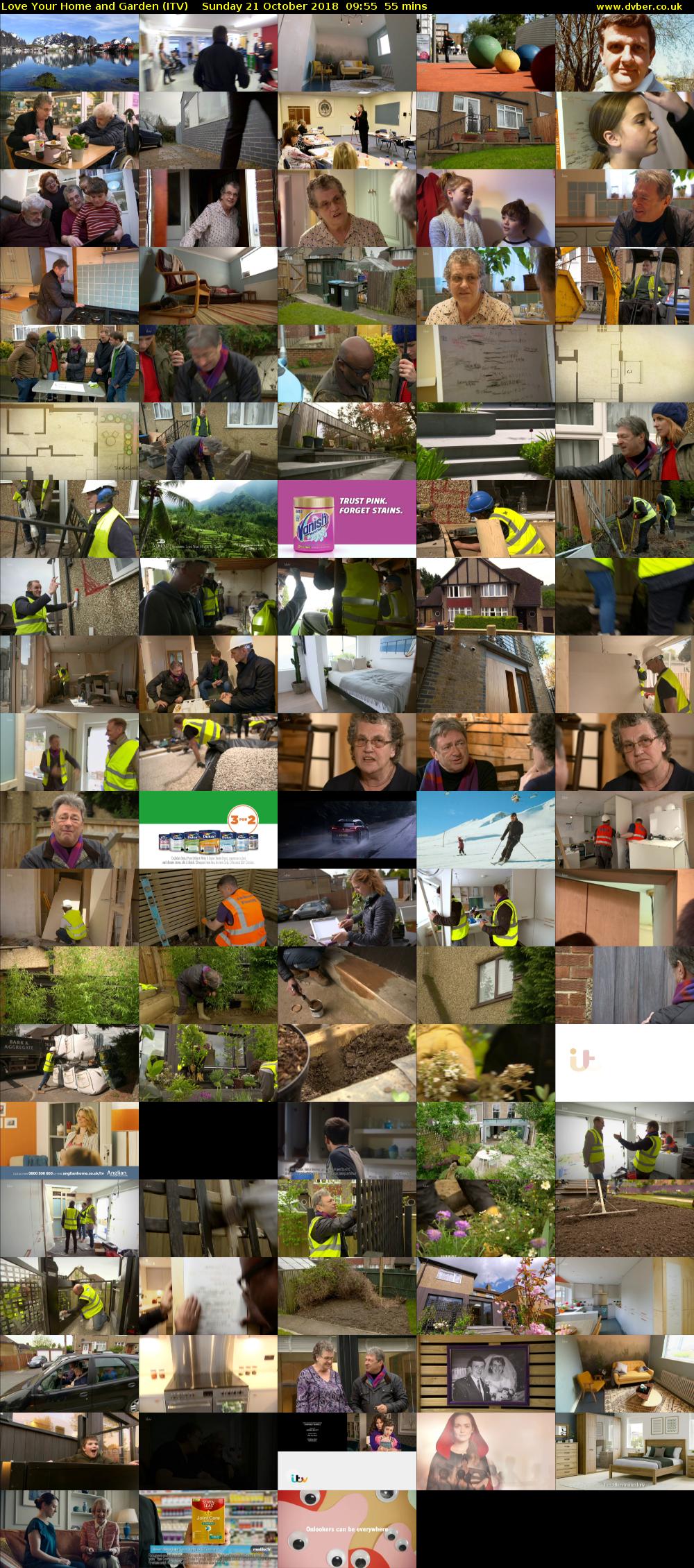 Love Your Home and Garden (ITV) Sunday 21 October 2018 09:55 - 10:50