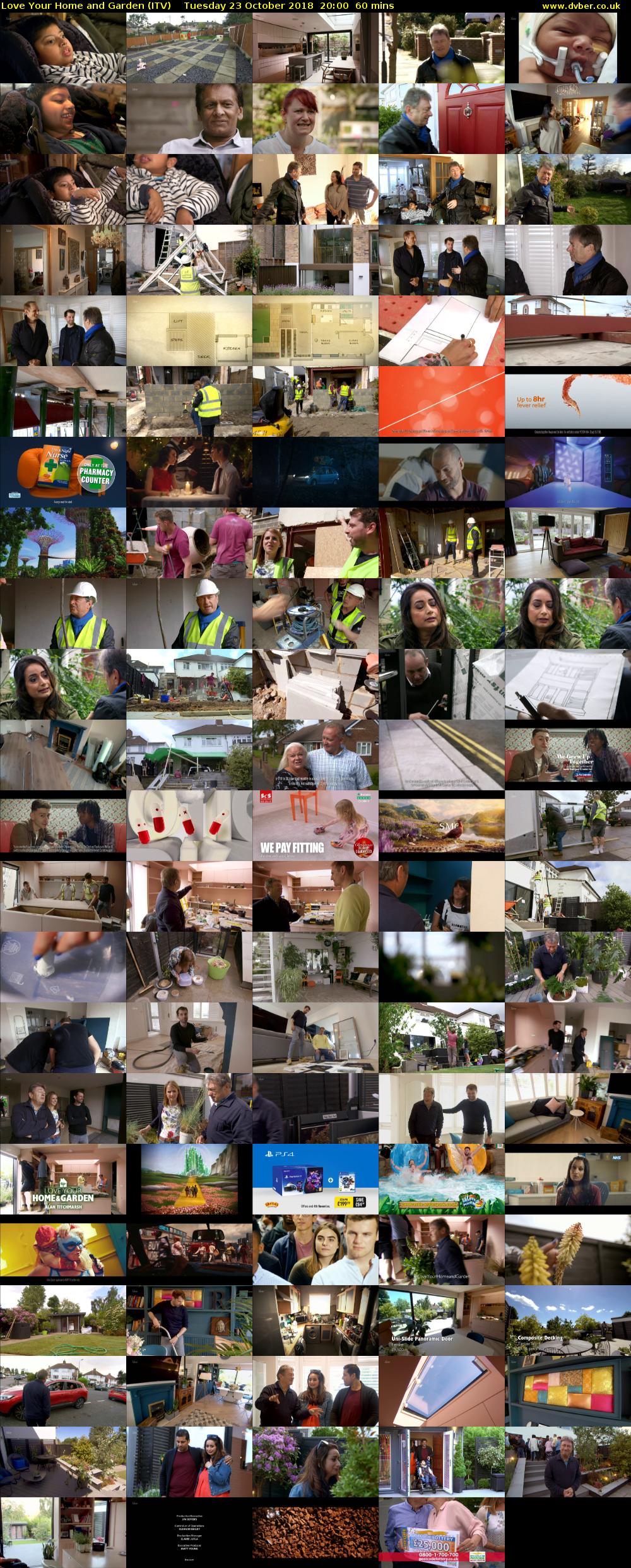Love Your Home and Garden (ITV) Tuesday 23 October 2018 20:00 - 21:00