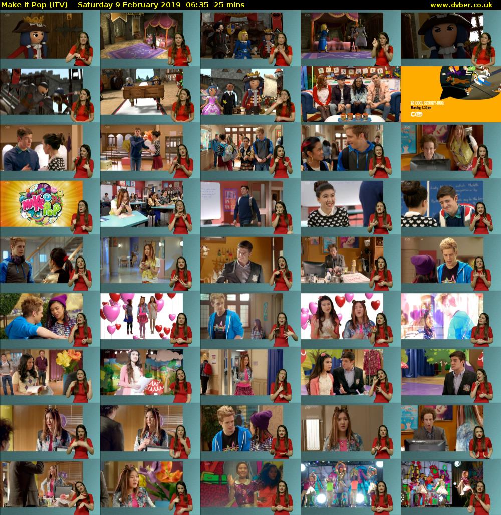 Make It Pop (ITV) Saturday 9 February 2019 06:35 - 07:00