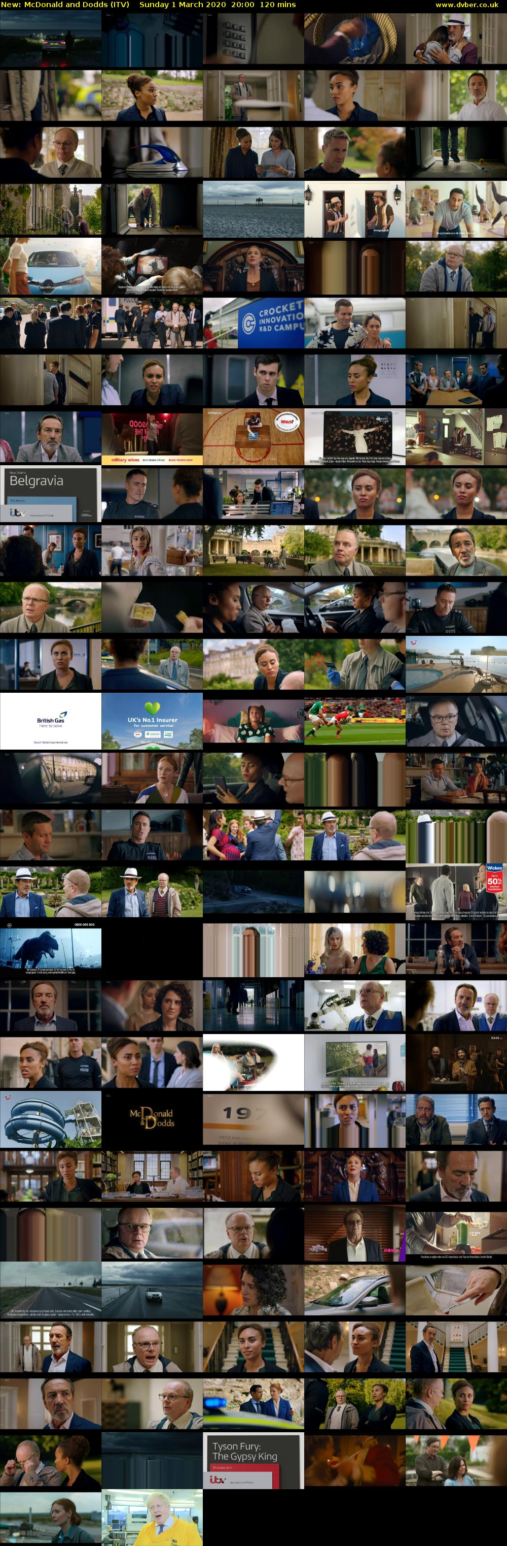 McDonald and Dodds (ITV) Sunday 1 March 2020 20:00 - 22:00