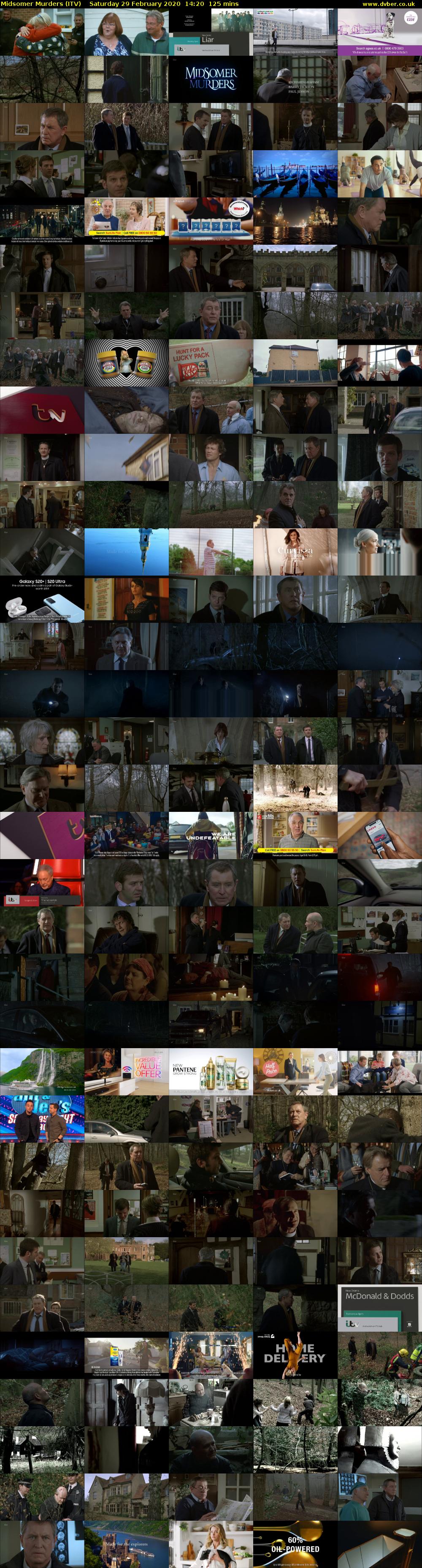 Midsomer Murders (ITV) Saturday 29 February 2020 14:20 - 16:25