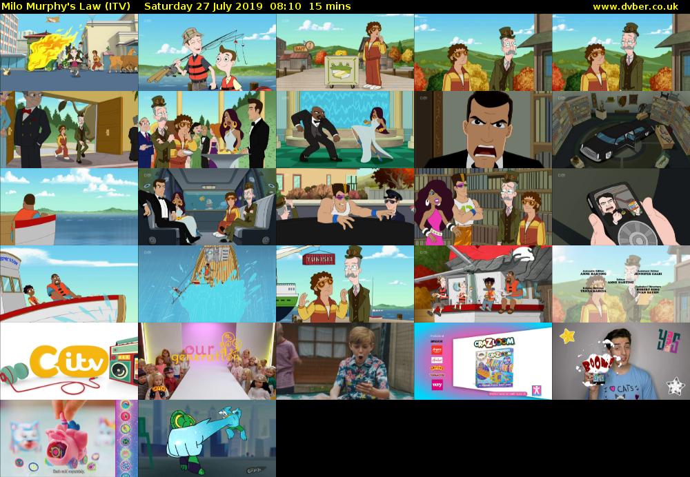 Milo Murphy's Law (ITV) Saturday 27 July 2019 08:10 - 08:25