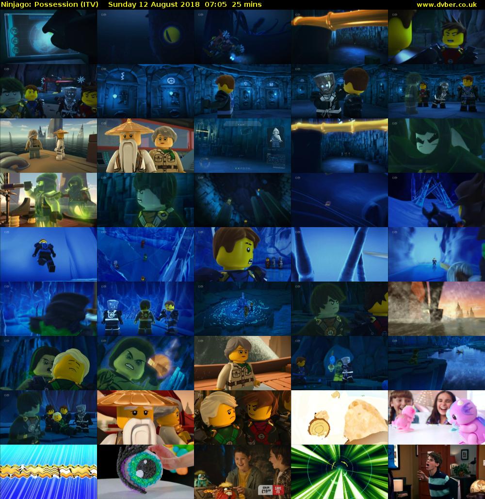 Ninjago: Possession (ITV) Sunday 12 August 2018 07:05 - 07:30