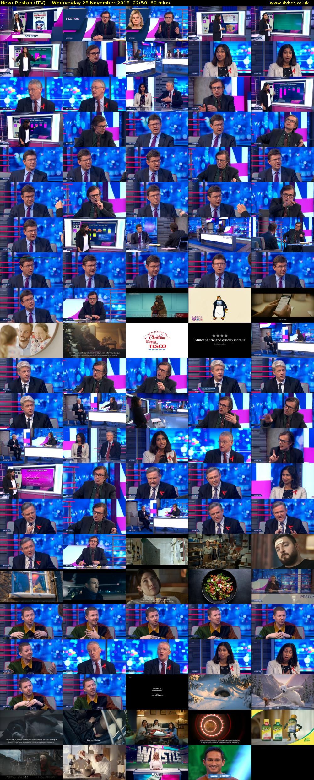 Peston (ITV) Wednesday 28 November 2018 22:50 - 23:50