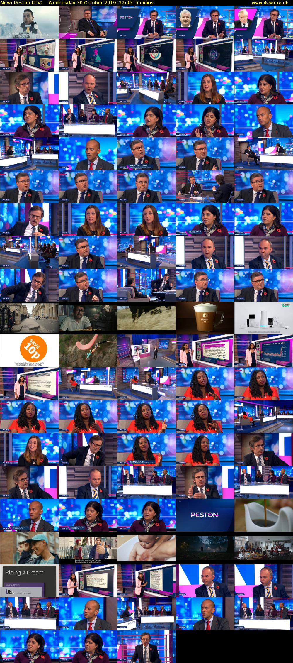 Peston (ITV) Wednesday 30 October 2019 22:45 - 23:40