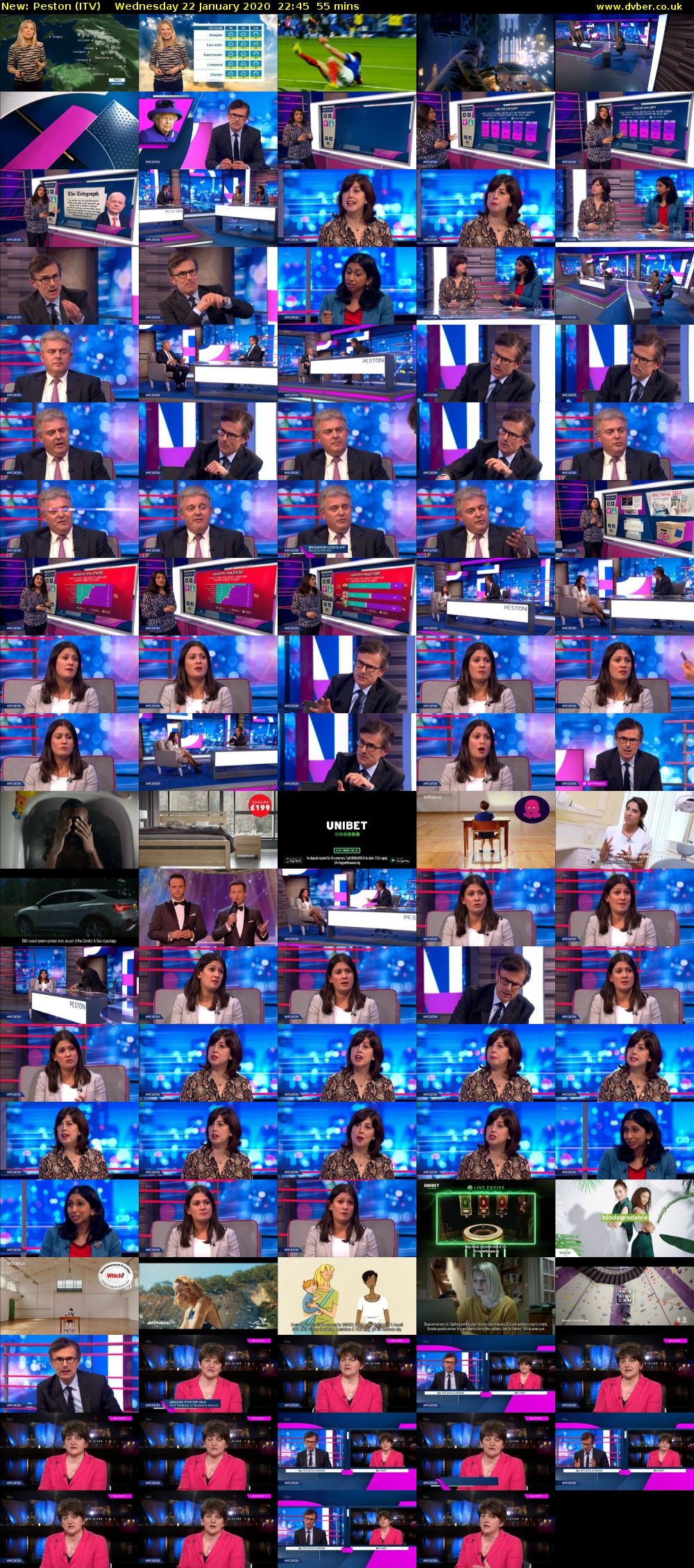 Peston (ITV) Wednesday 22 January 2020 22:45 - 23:40