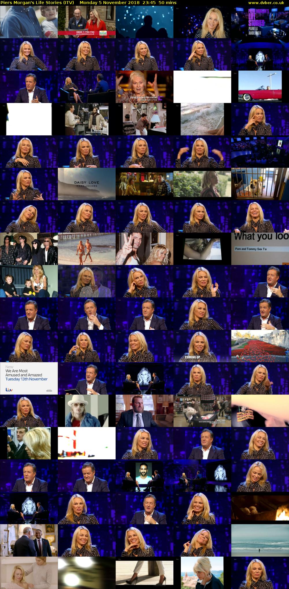 Piers Morgan's Life Stories (ITV) Monday 5 November 2018 23:45 - 00:35