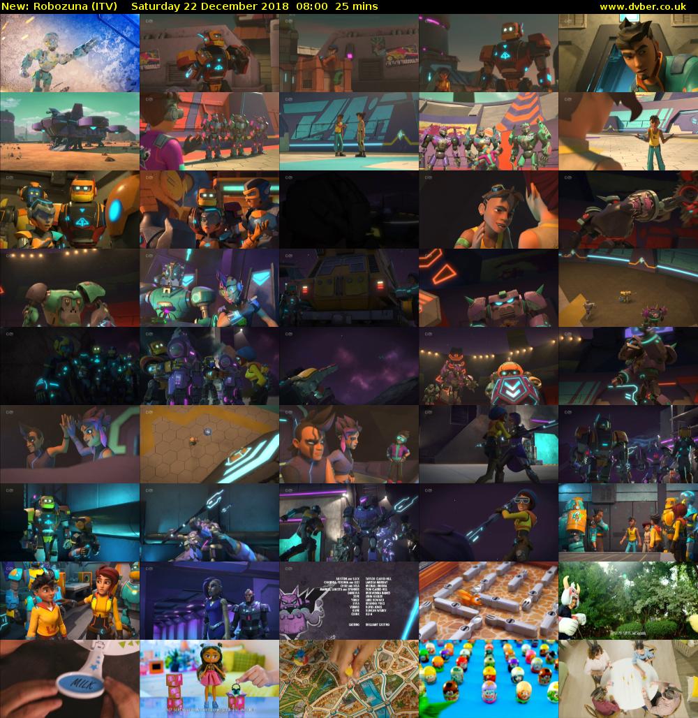 Robozuna (ITV) Saturday 22 December 2018 08:00 - 08:25