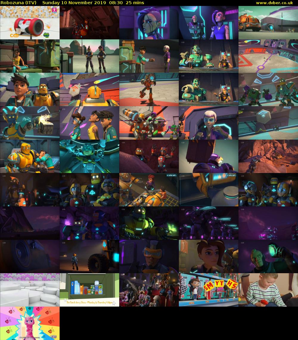 Robozuna (ITV) Sunday 10 November 2019 08:30 - 08:55