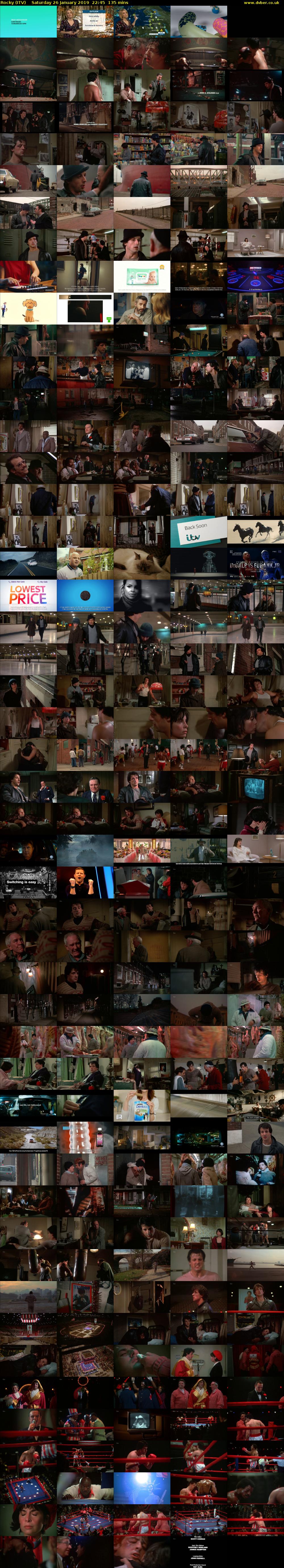 Rocky (ITV) Saturday 26 January 2019 22:45 - 01:00