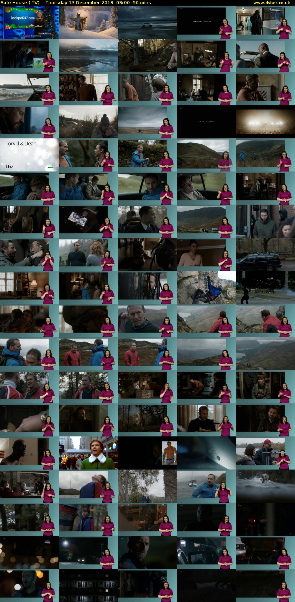 Safe House (ITV) Thursday 13 December 2018 03:00 - 03:50