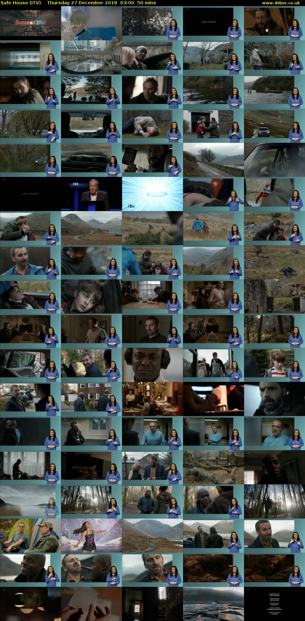 Safe House (ITV) Thursday 27 December 2018 03:00 - 03:50