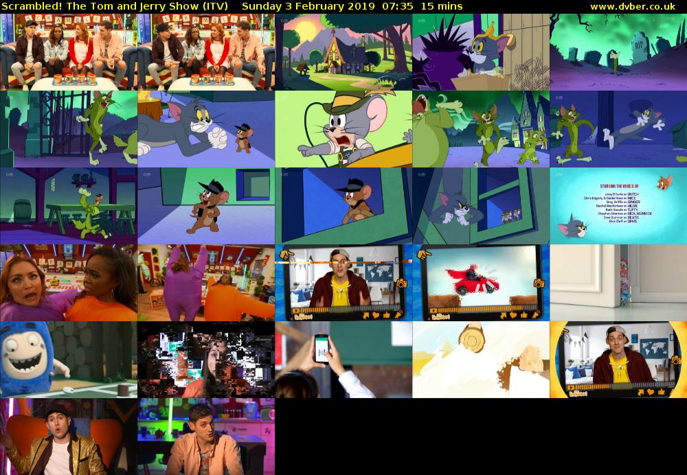 Scrambled! The Tom and Jerry Show (ITV) Sunday 3 February 2019 07:35 - 07:50