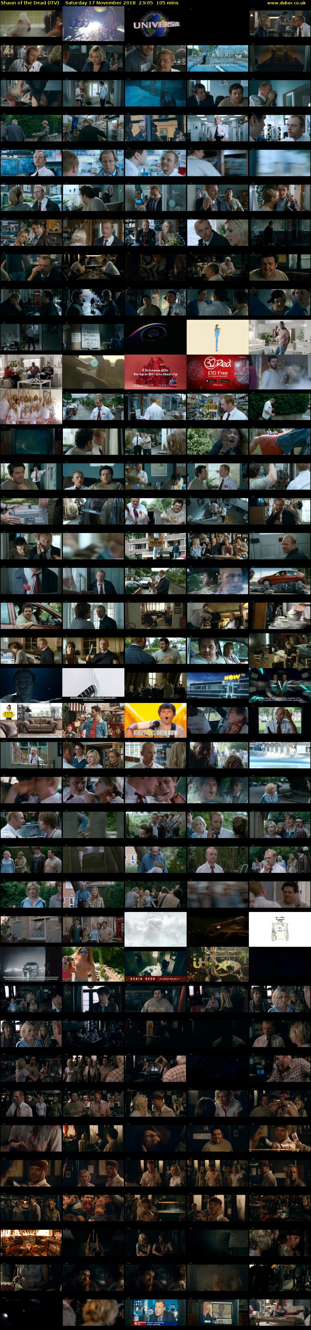 Shaun of the Dead (ITV) Saturday 17 November 2018 23:05 - 00:50