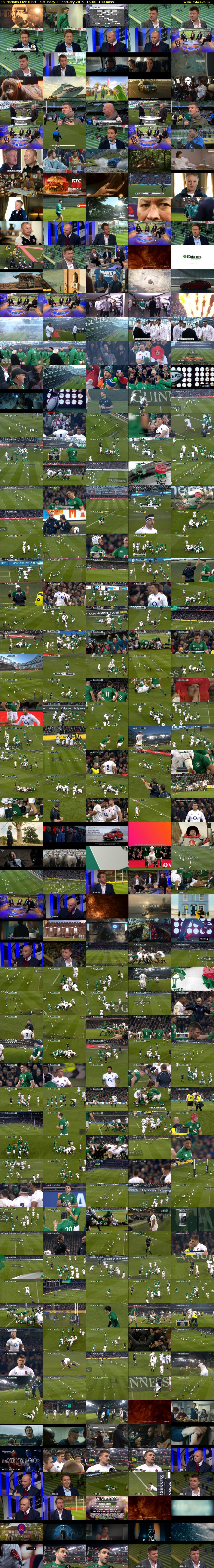 Six Nations Live (ITV) Saturday 2 February 2019 16:00 - 19:00