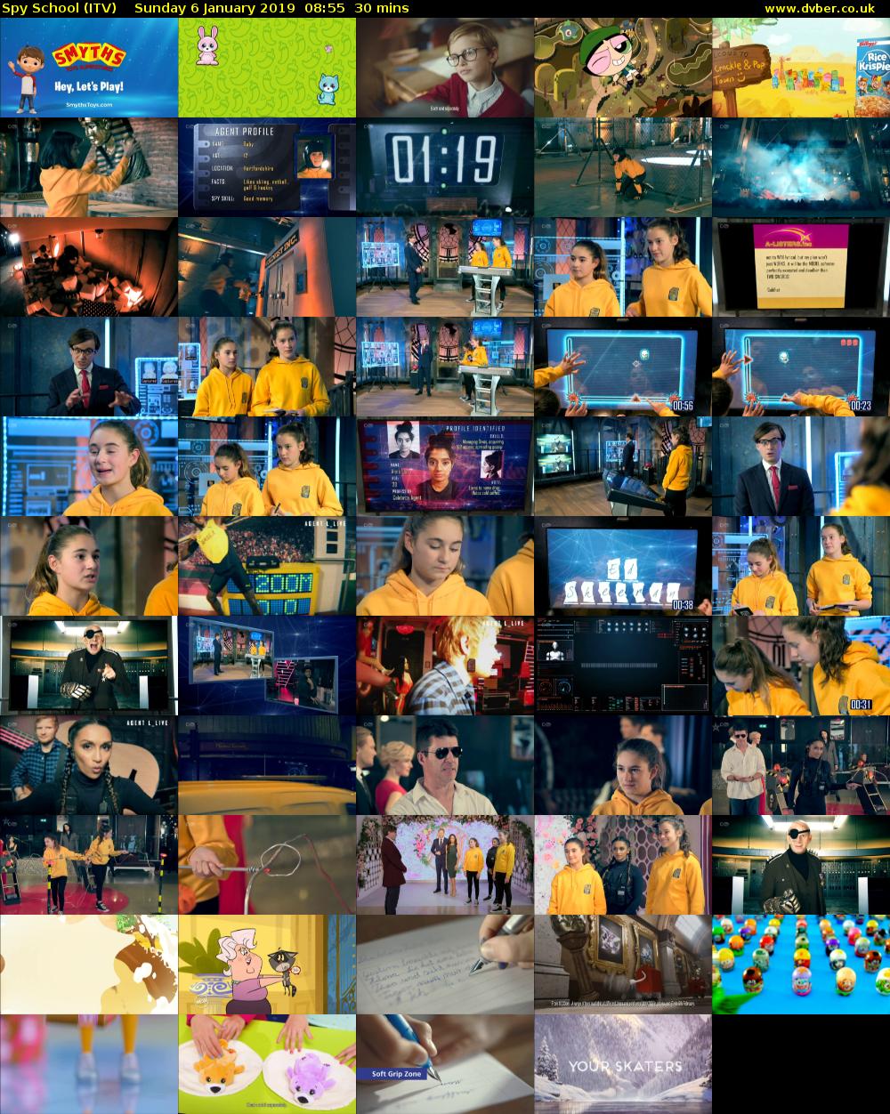 Spy School (ITV) Sunday 6 January 2019 08:55 - 09:25