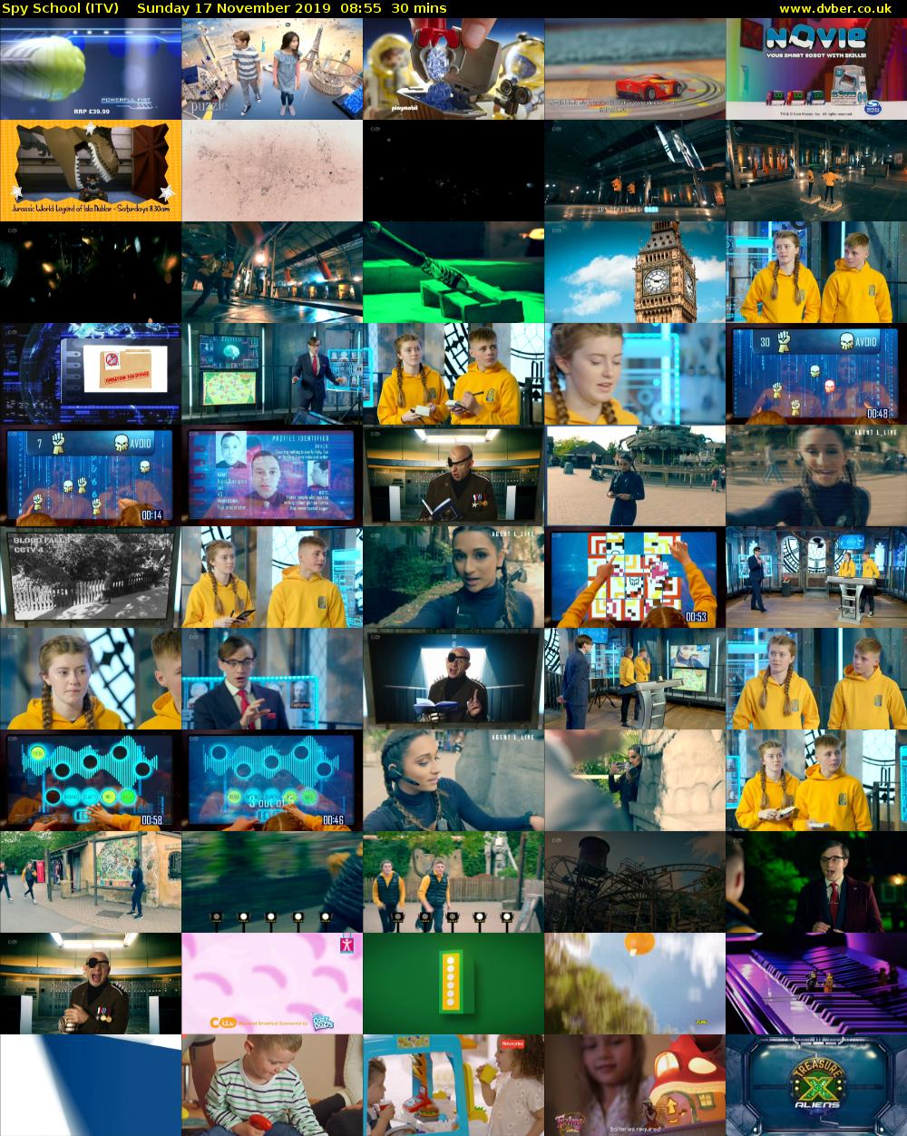 Spy School (ITV) Sunday 17 November 2019 08:55 - 09:25