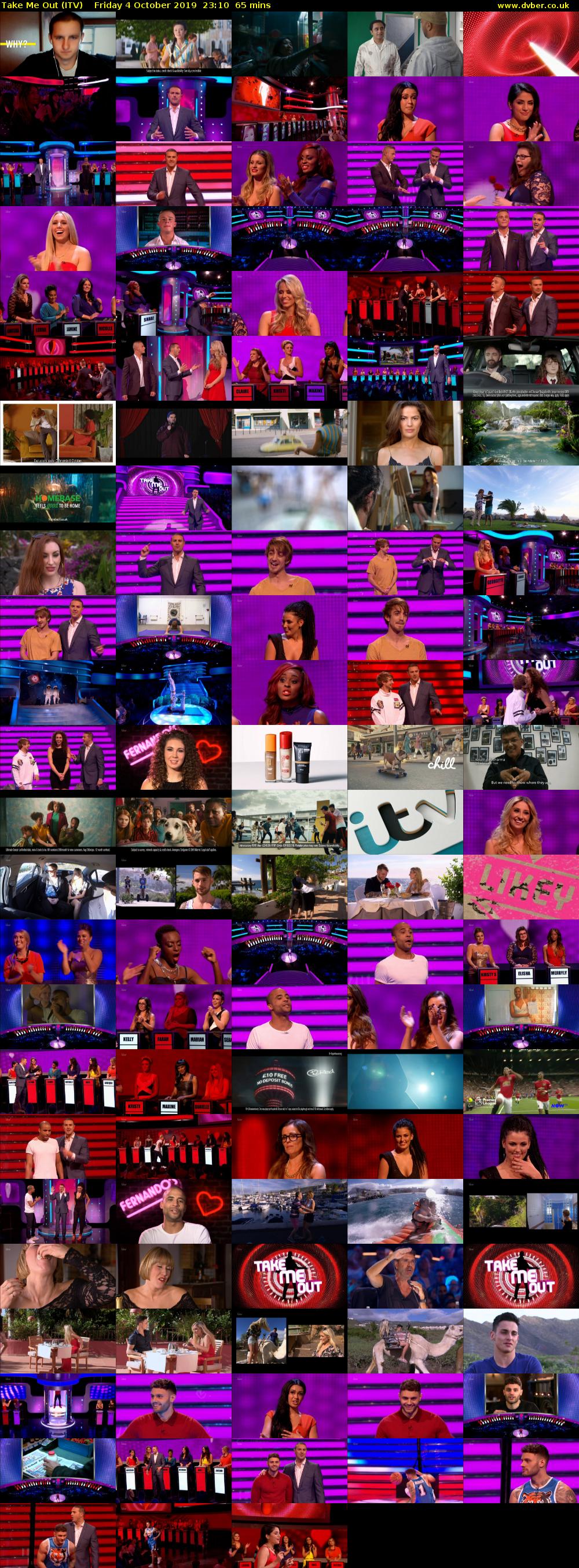 Take Me Out (ITV) Friday 4 October 2019 23:10 - 00:15