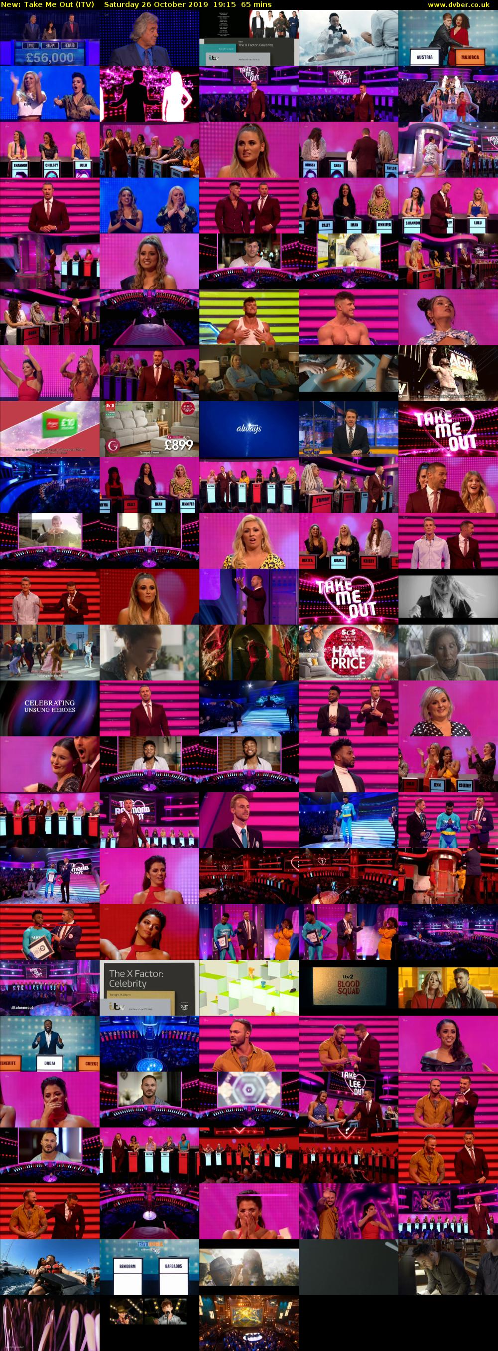 Take Me Out (ITV) Saturday 26 October 2019 19:15 - 20:20