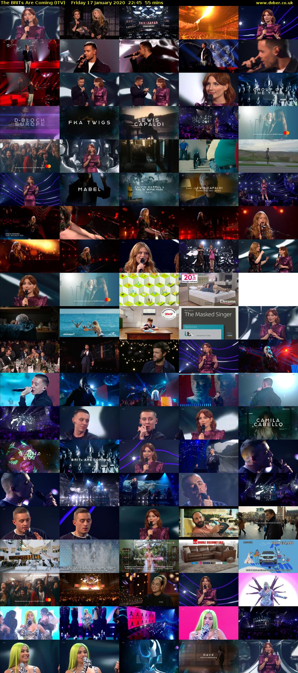 The BRITs Are Coming (ITV) Friday 17 January 2020 22:45 - 23:40