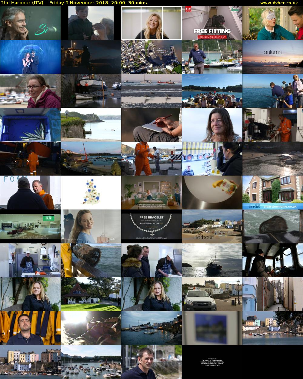 The Harbour (ITV) Friday 9 November 2018 20:00 - 20:30