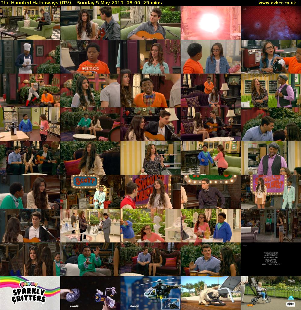 The Haunted Hathaways (ITV) Sunday 5 May 2019 08:00 - 08:25