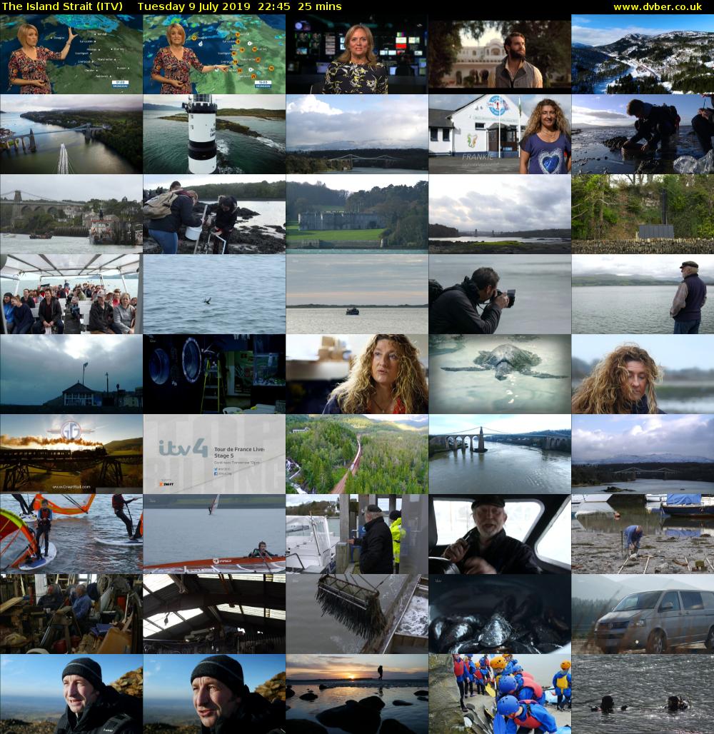 The Island Strait (ITV) Tuesday 9 July 2019 22:45 - 23:10