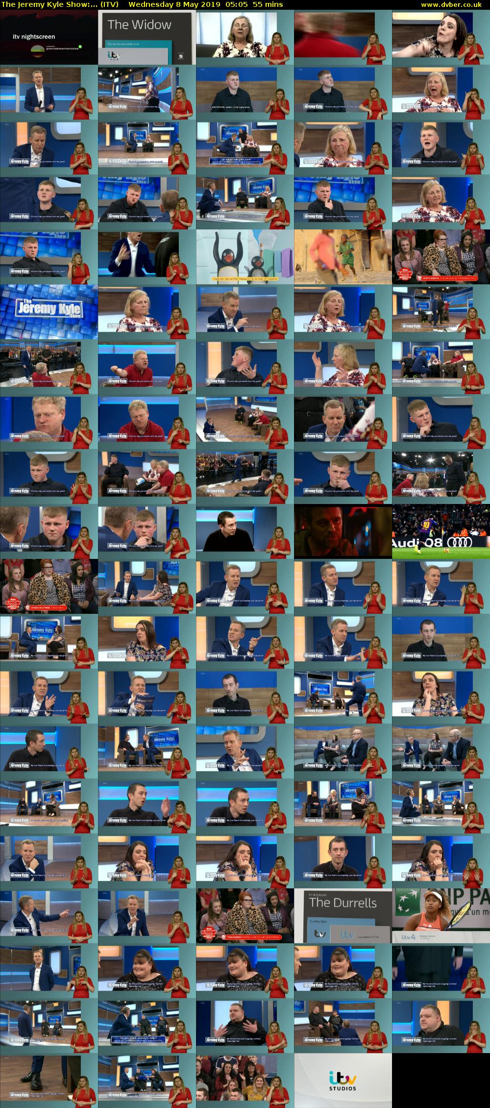 The Jeremy Kyle Show:... (ITV) Wednesday 8 May 2019 05:05 - 06:00