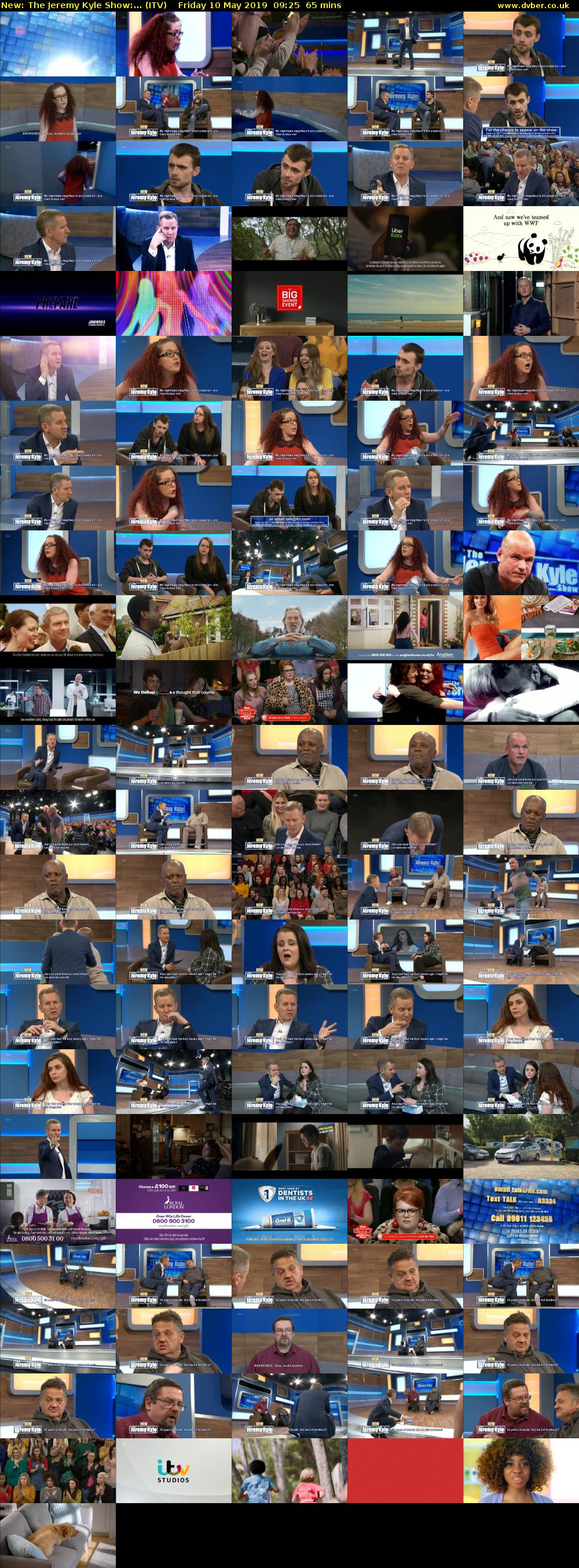 The Jeremy Kyle Show:... (ITV) Friday 10 May 2019 09:25 - 10:30