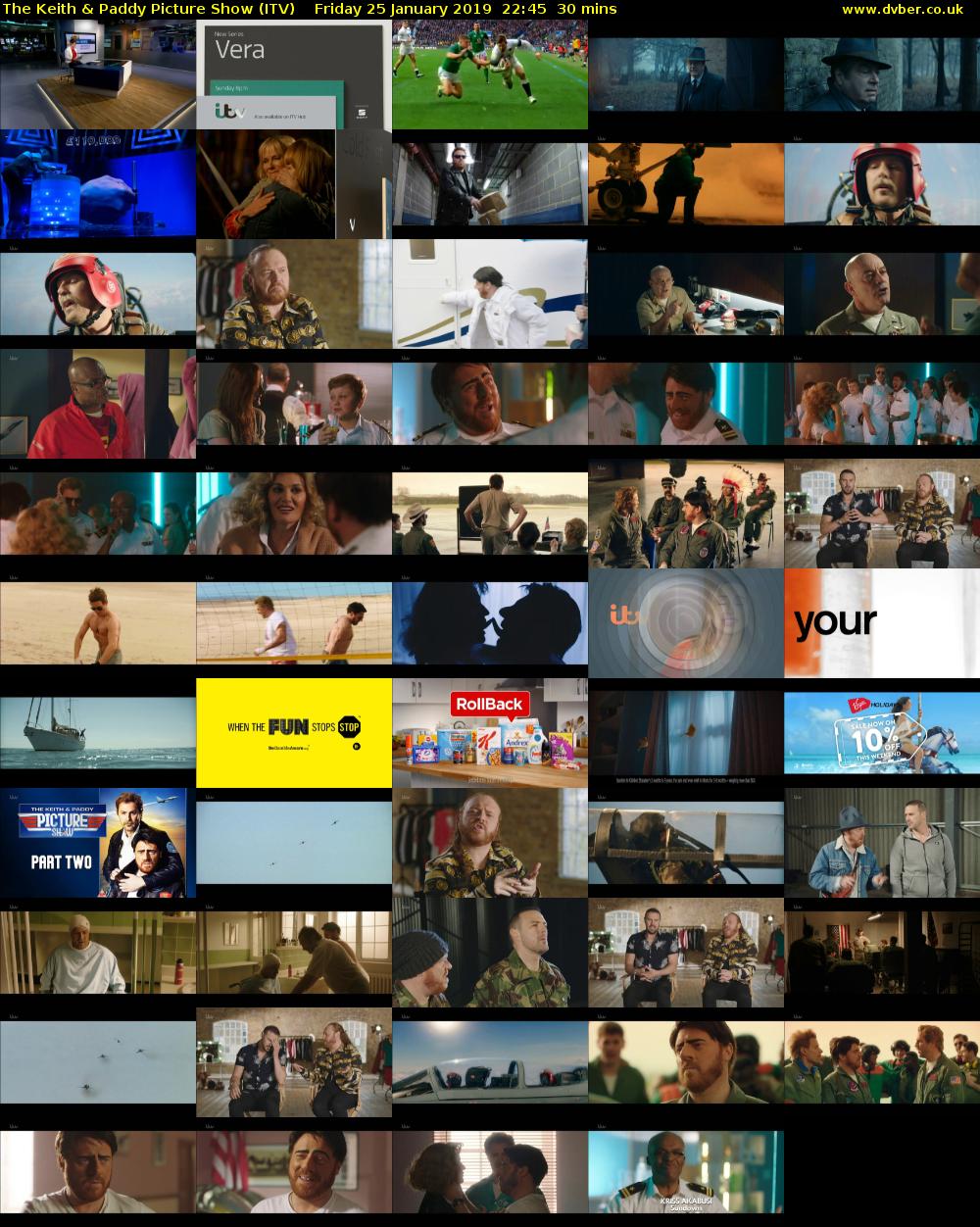 The Keith & Paddy Picture Show (ITV) Friday 25 January 2019 22:45 - 23:15