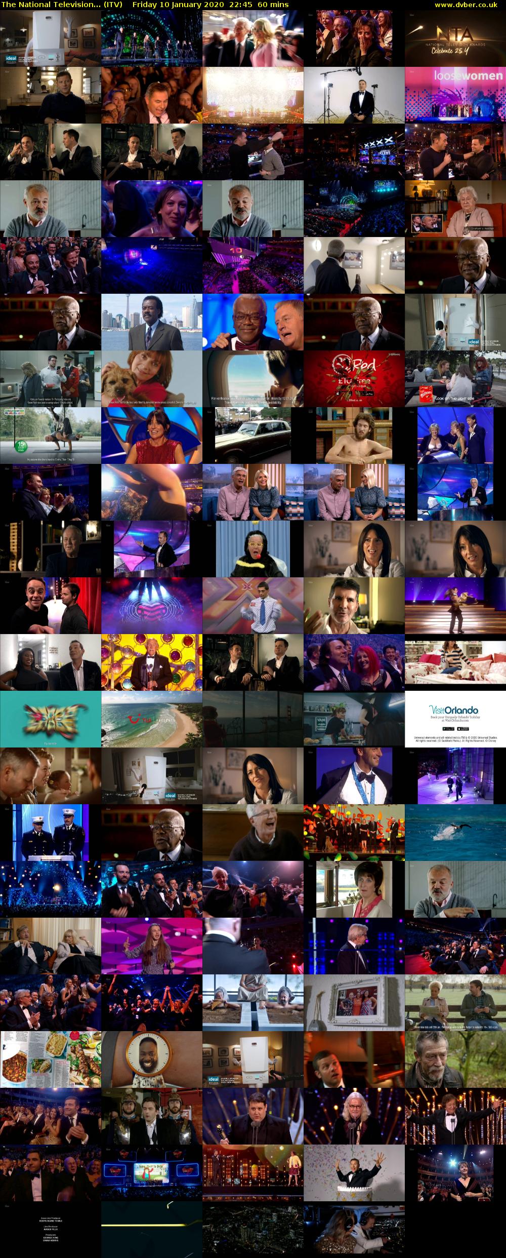 The National Television... (ITV) Friday 10 January 2020 22:45 - 23:45