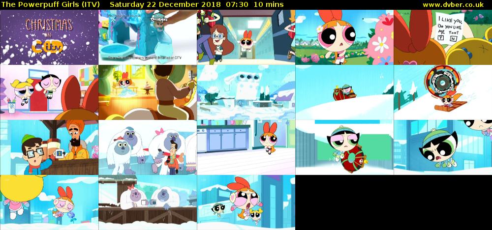 The Powerpuff Girls (ITV) Saturday 22 December 2018 07:30 - 07:40