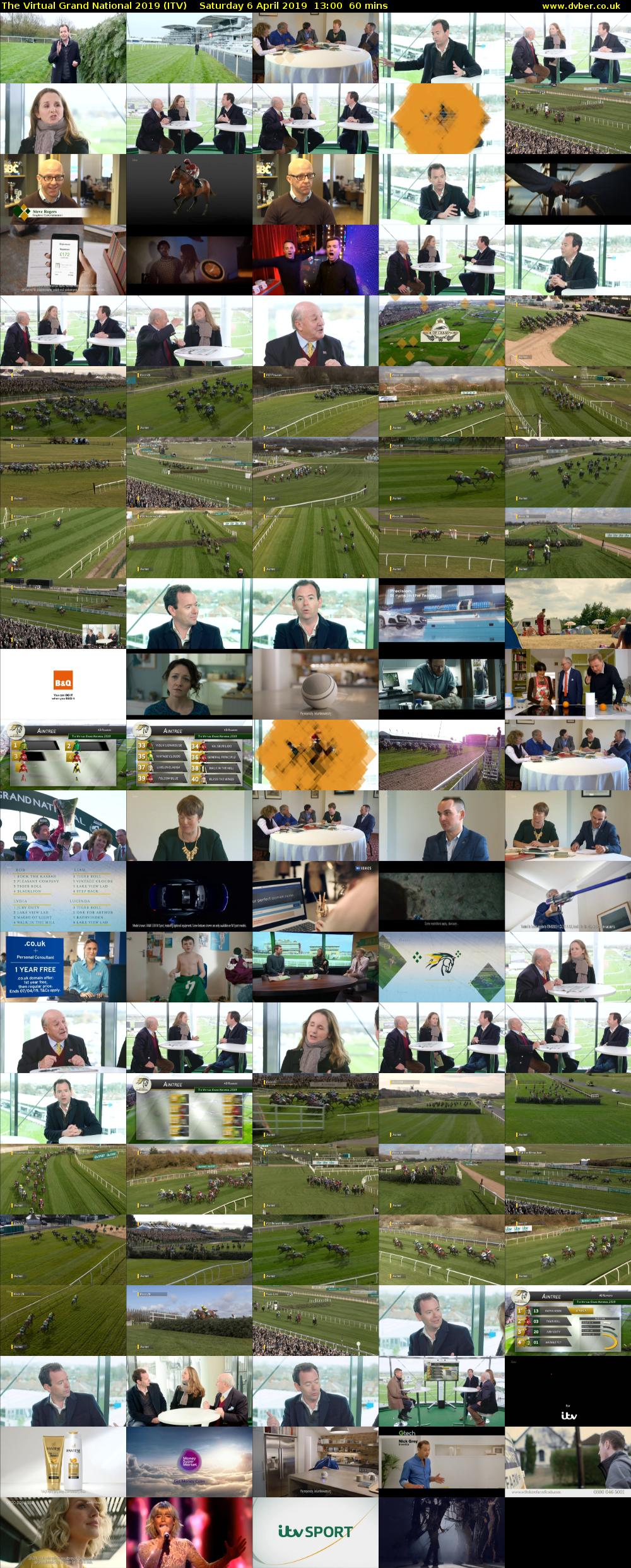 The Virtual Grand National 2019 (ITV) Saturday 6 April 2019 13:00 - 14:00