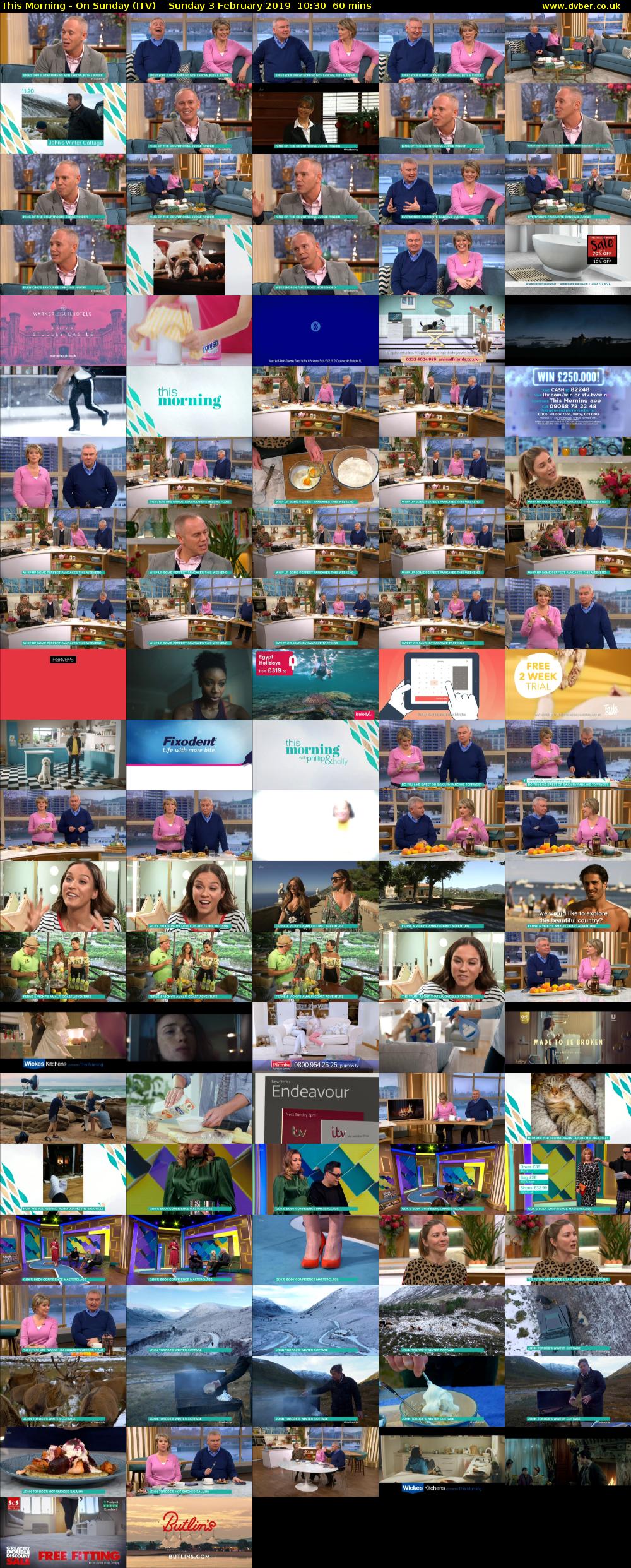 This Morning - On Sunday (ITV) Sunday 3 February 2019 10:30 - 11:30