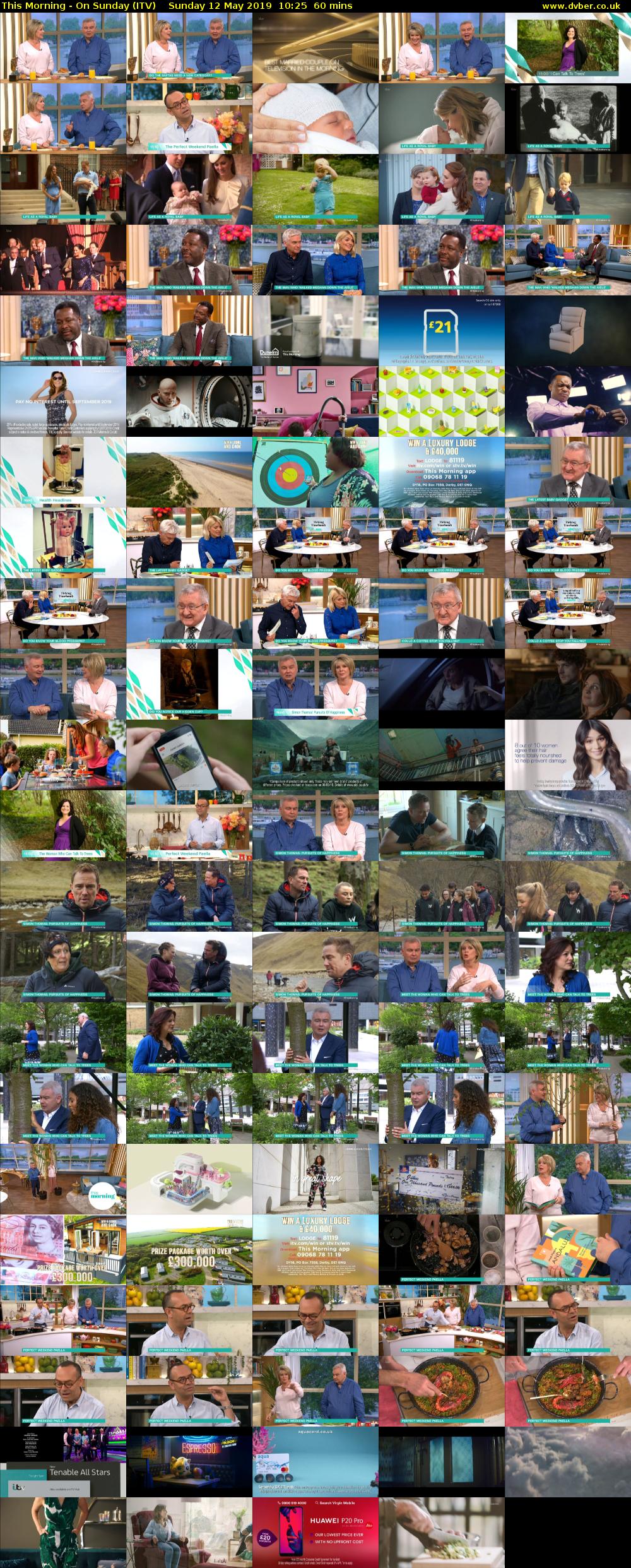 This Morning - On Sunday (ITV) Sunday 12 May 2019 10:25 - 11:25