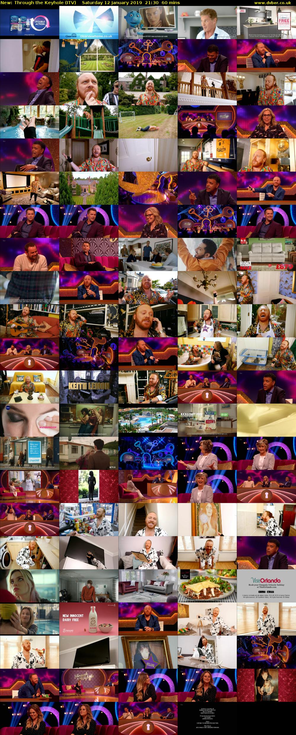 Through the Keyhole (ITV) Saturday 12 January 2019 21:30 - 22:30