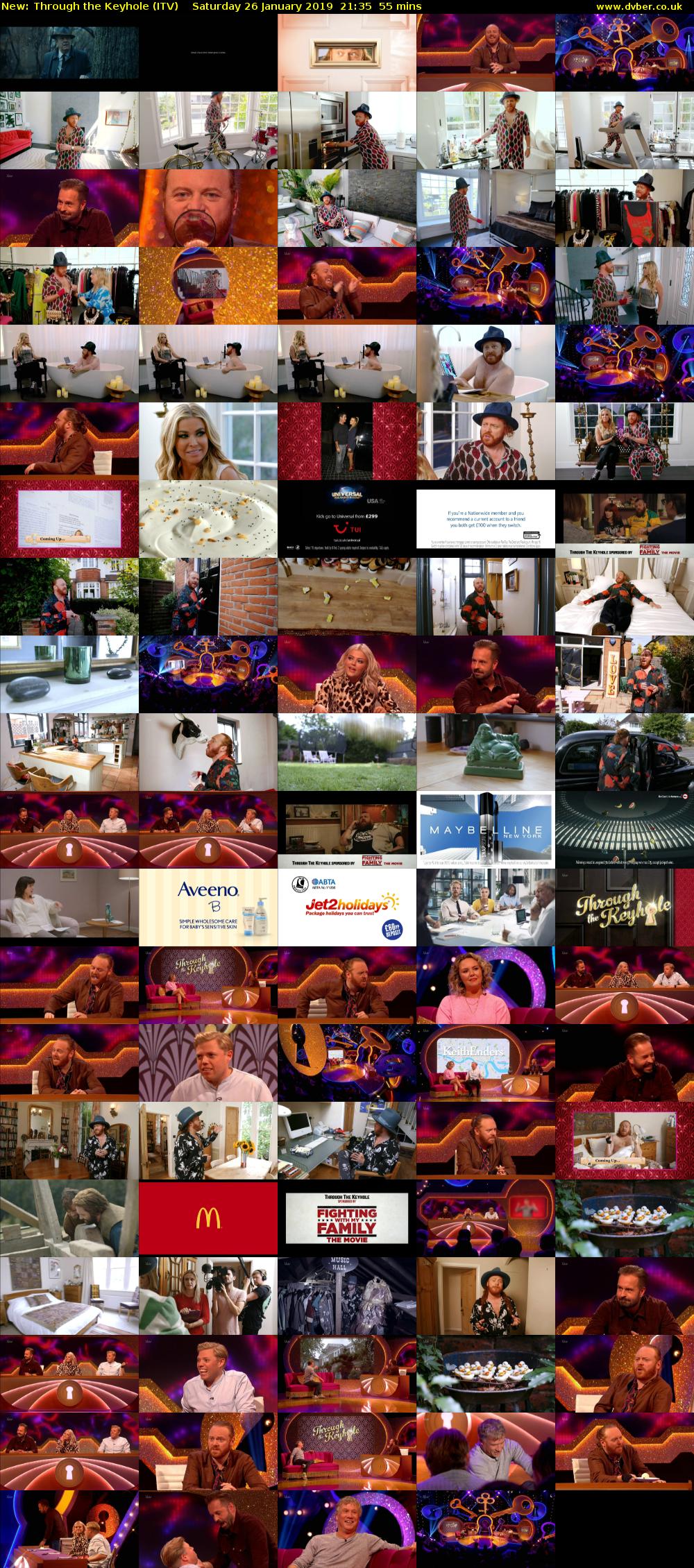 Through the Keyhole (ITV) Saturday 26 January 2019 21:35 - 22:30