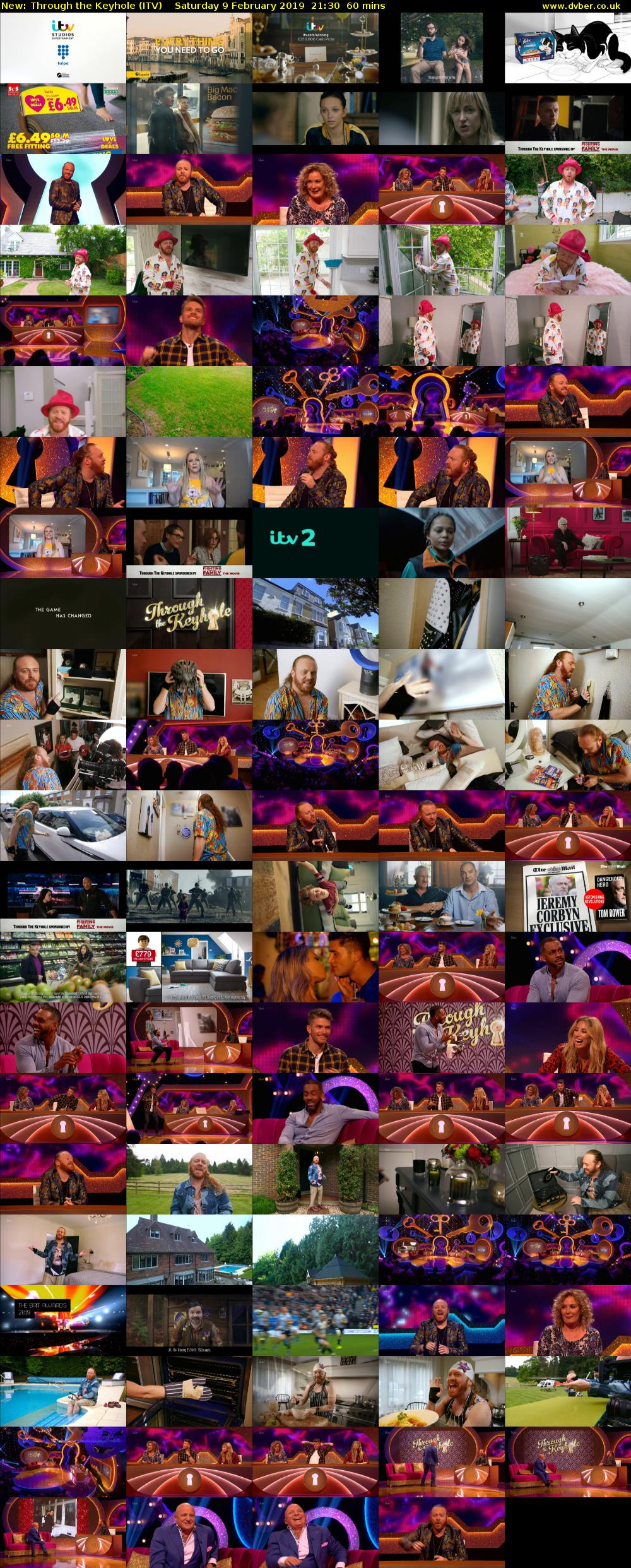 Through the Keyhole (ITV) Saturday 9 February 2019 21:30 - 22:30